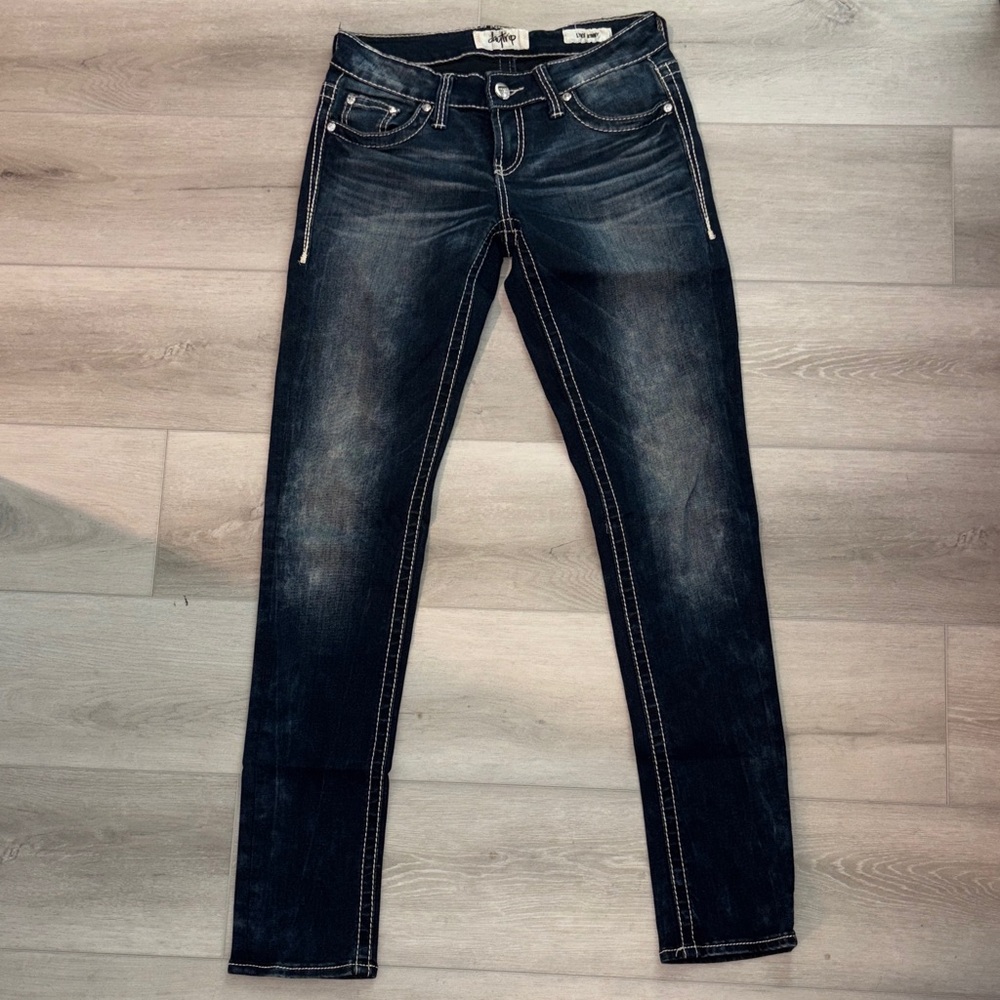 Miss Me Dark Wash Skinny Jeans